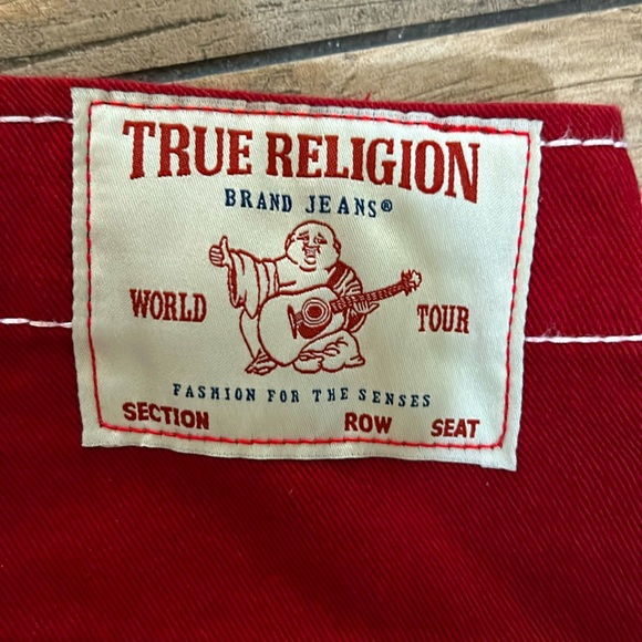 Maroon true religion jeans - Picture 5 of 6